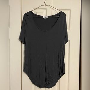 Lightweight, gray t-shirt